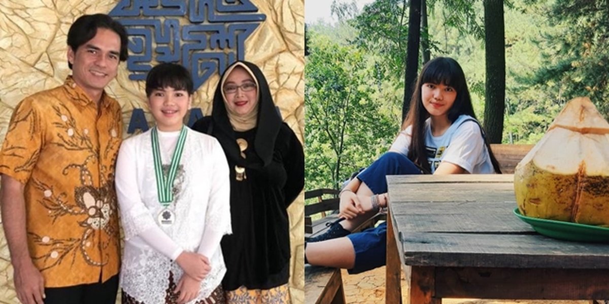 Unseen, Peek at 9 Photos of Karnisya, Teddy Syach and Rina Gunawan's Grown-Up Child - Even More Beautiful and Charming