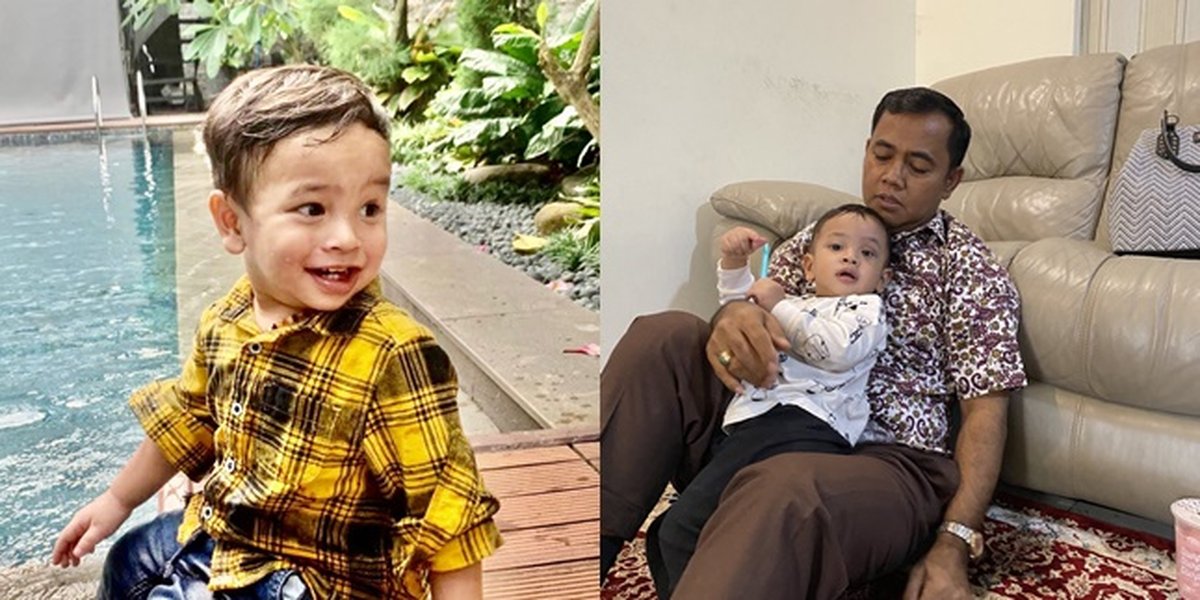 Add Handsome! 10 Latest Photos of Gala Sky Who is Said to Resemble the Late Aunt Andriansyah - Soon to Be 2 Years Old