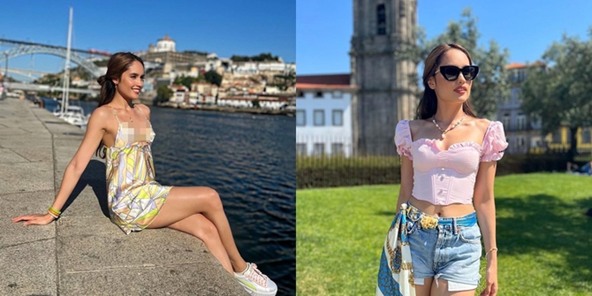 Display Like Baywatch Girl, Here are 8 Photos of Cinta Laura's Vacation to Portugal and Spain - Showing off Body Goals in Crop Top and Mini Dress