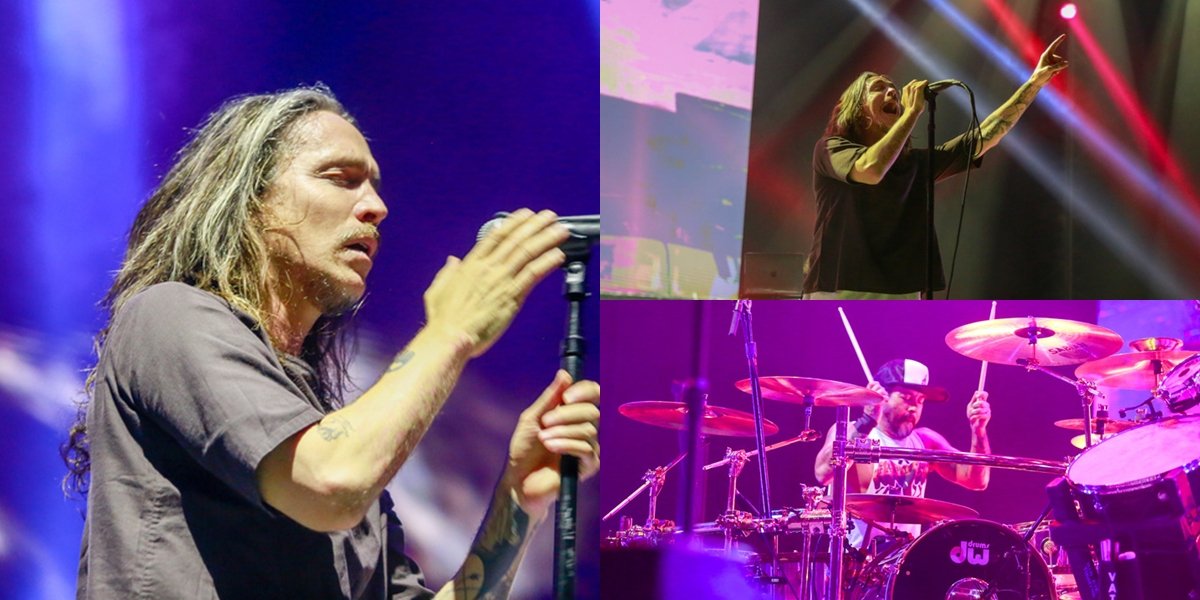 Energetic Appearance, 11 Photos of Incubus Successfully Shaking Jakarta - Warmly Welcomed While Playing Percussion
