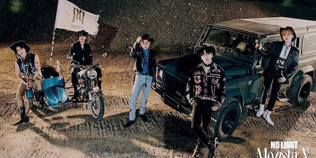 Monsta X Shares Concept Photos for 'No Limit' Album with a Fierce Cowboy Look
