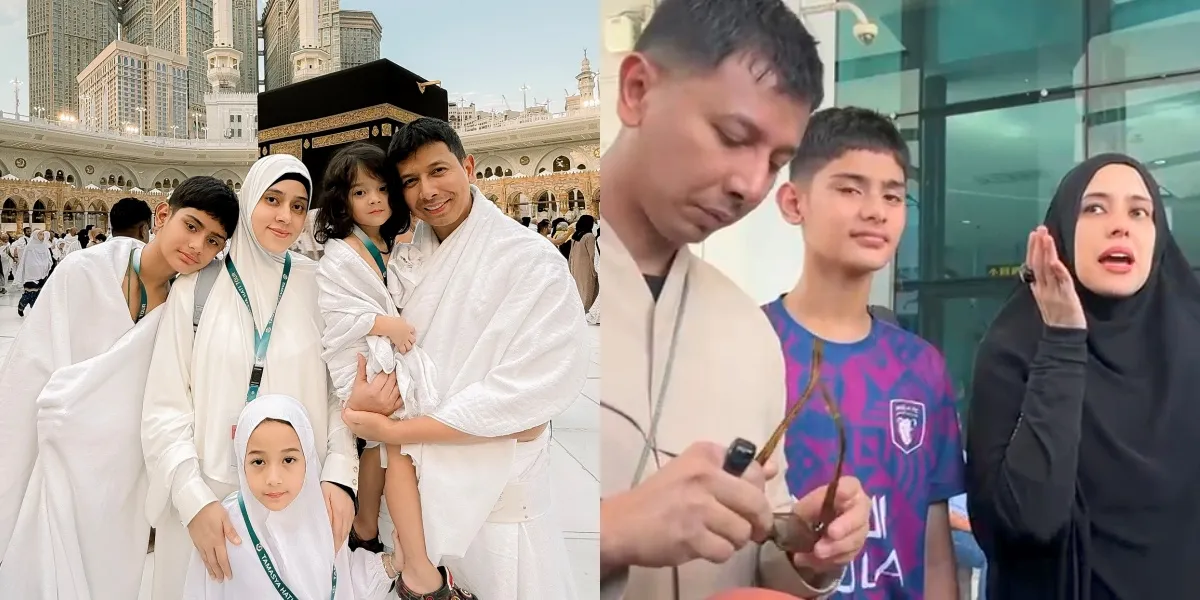 Fairuz A Rafiq's Tearful Joy, A Prayer from 8 Years Ago for Umrah Together with Husband and Child Finally Granted