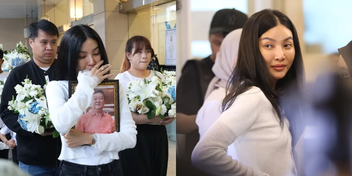Strong in the Midst of Grief, Sarwendah Immediately Flies to Korea After Her Father's Cremation Ceremony