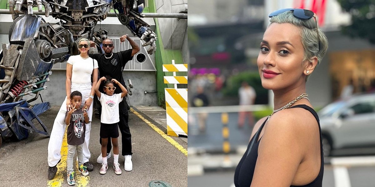 Firmly Refusing to Have More Children, Here are 8 Photos of Kimmy Jayanti's Vacation in Singapore with Family - Once Strutting Like a Tomboy Teenager