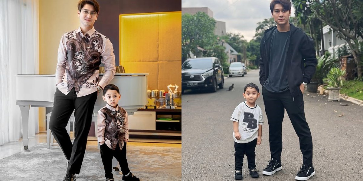 Changing the Name from Leslar to Levian, 9 Photos of Rizky Billar and Lesti Kejora's First Child Looking Fashionable