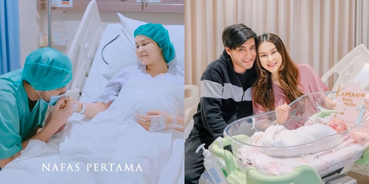  Accompanying His Wife's Labor, Kevin Aprilio Cries with Emotion as Vicy Melanie Gives Birth to Their First Child