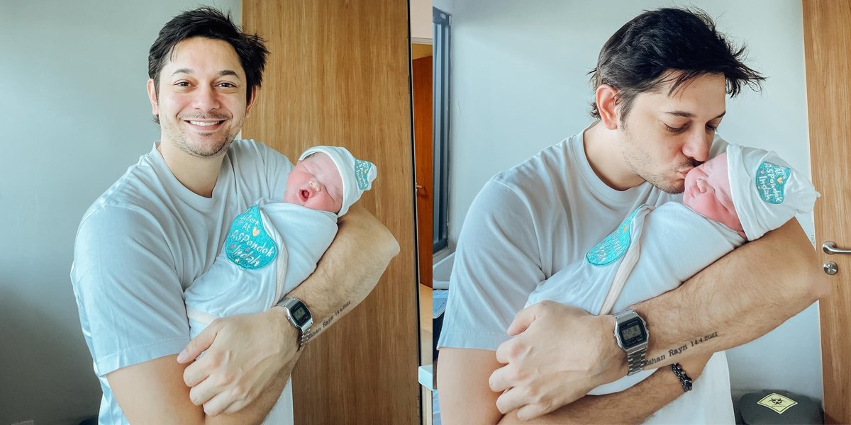 Tengku Dewi Putri Gives Birth, 8 Photos of Andrew Andika Visiting His Baby Become the Spotlight