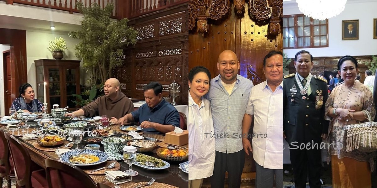 Latest Bukber, a series of moments of togetherness between Titiek Soeharto & Prabowo Subianto that make you emotional - Will it have a happy ending?
