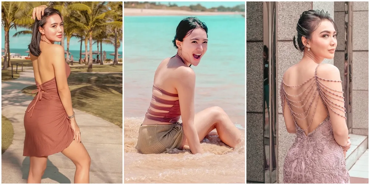 Famous with Body Goals, Check Out 11 Photos of Wika Salim Wearing Exposed Back Dress