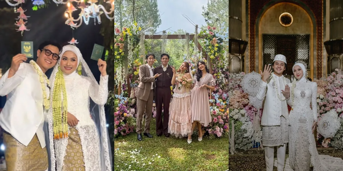 Including Nadin Amizah, Here is the List of Public Figures Officially Married in August 2025