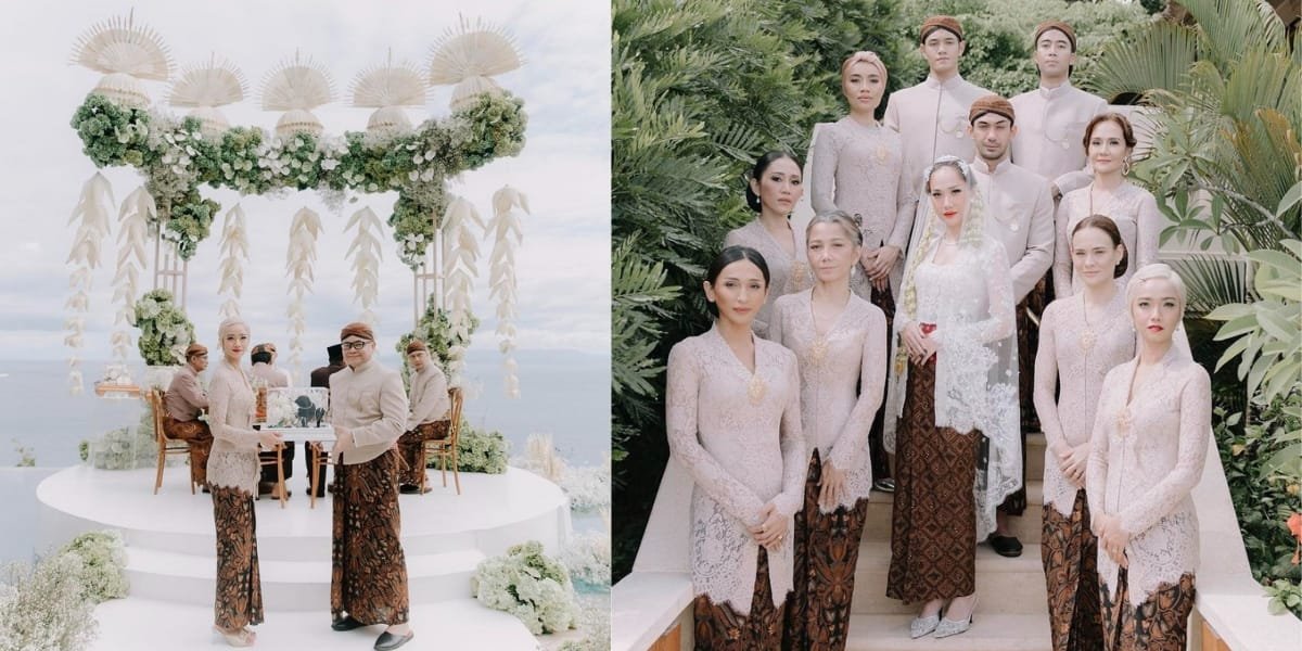 Turns Out They're Cousins, 8 Photos of Intan Ayu with a Bob Haircut When She Became BCL's Bridesmaid