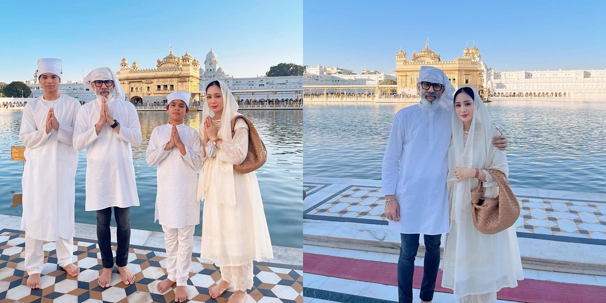 Revealed: Sikh Devotee, Here are 8 Photos of Bunga Zainal Performing Worship Rituals at the Golden Temple in Amritsar, India - Willing to Queue Since 3 AM