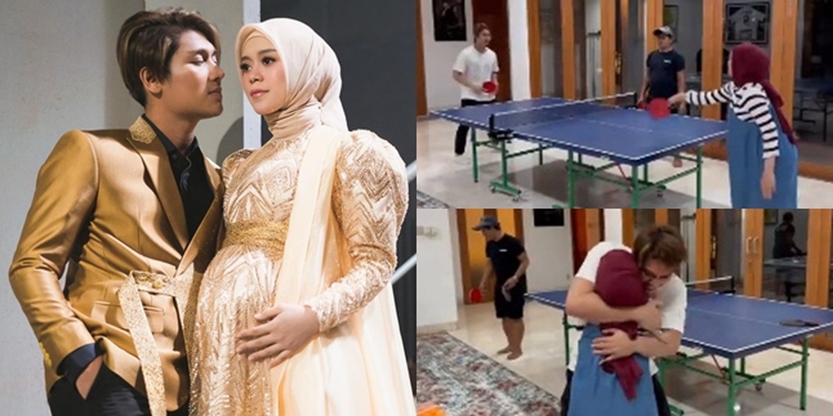 Stay Active as Her Belly Grows Bigger, Here are 8 Photos of Lesti Playing Table Tennis - Previously Outperforming Rizky Billar 19-1