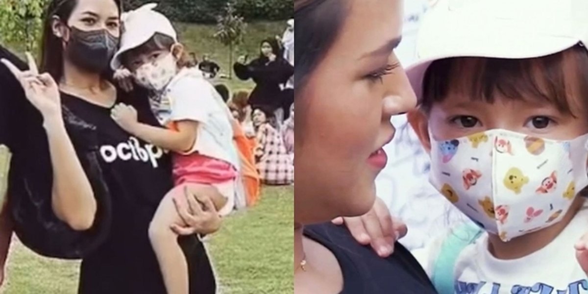 Stay Beautiful Even with a Covered Face, Check out 8 Adorable Photos of Zalina, the Daughter of Raisa & Hamish Daud, Even While Wearing a Mask