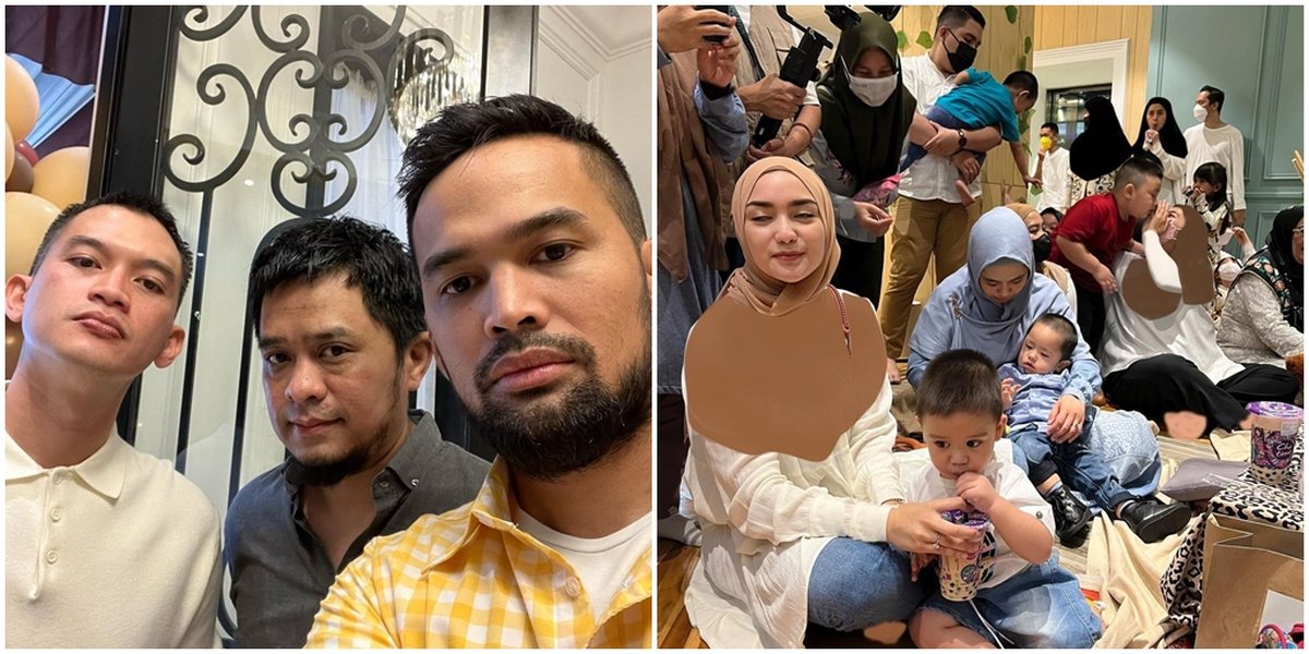 Teuku Wisnu Covers the Chest of the Woman in the Ukkasya Thanksgiving Event, Netizens Immediately Give Praise