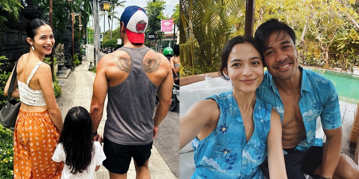 Not Going Abroad, 8 Photos of Chicco Jericko & Putri Marino Spending Leisure Time in Bali with Their Child