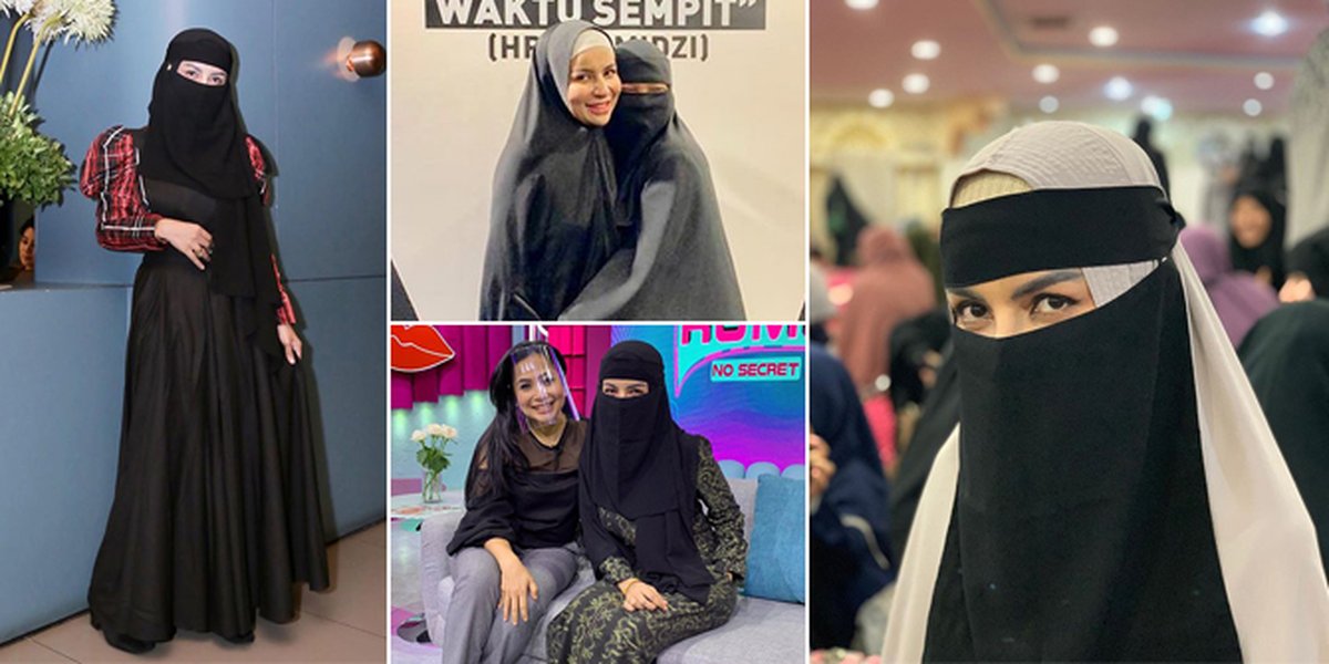 Total Commitment to Hijrah, Here are 7 Photos of Five Vi who Now Wears Hijab and Looks Confident in Wearing a Veil