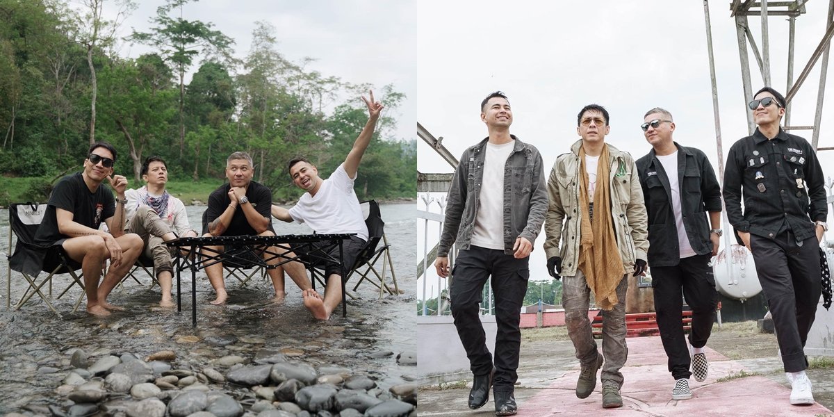 Touring Together, Portraits of Desta and Raffi Ahmad Experiencing Mystical Events While Taking a Photo Together in an Old Building