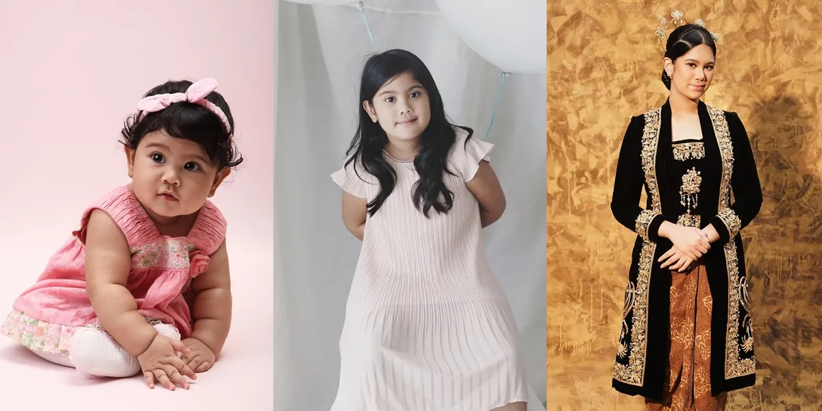 The Transformation of Almira Putri Annisa Pohan Who is Now 17 Years Old, from Baby to Teenager 