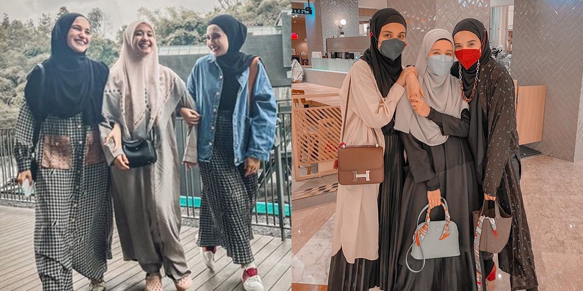 Trio Hijab, This is a Portrait of Laudya Cynthia Bella's Friendship with Zaskia and Shireen Sungkar for Almost 8 Years!