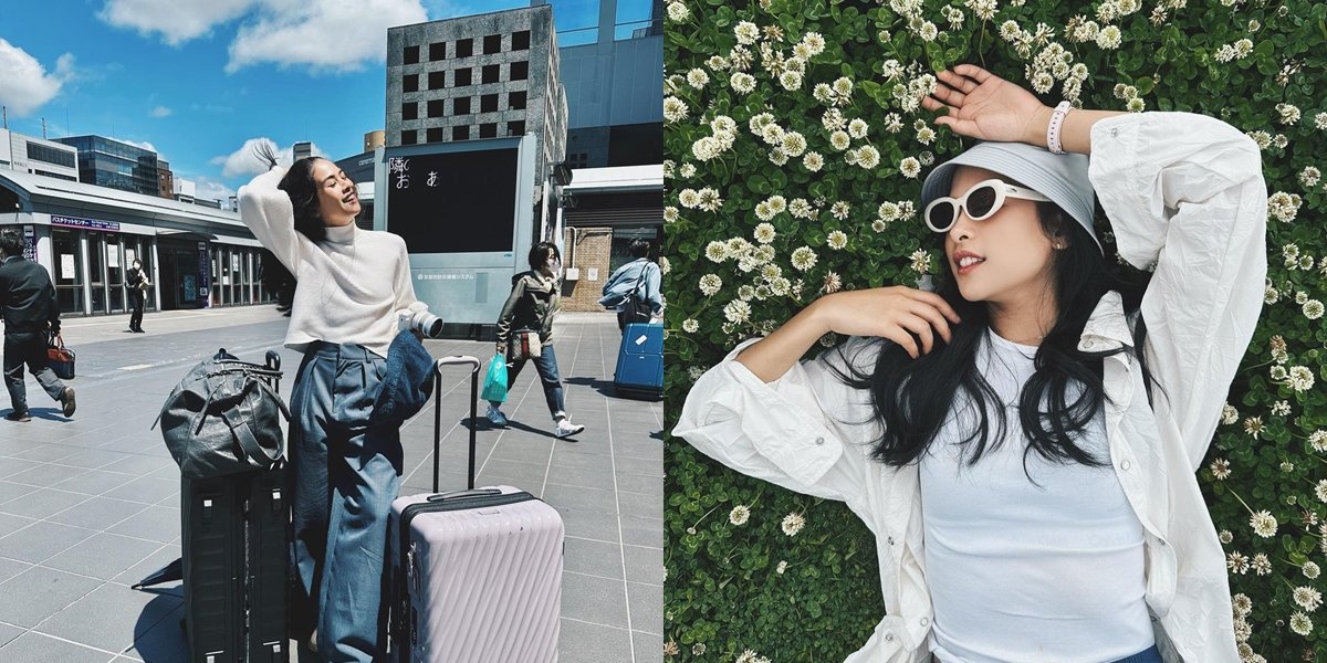 Delaying Having Children, Here are 10 Portraits of Maudy Ayunda and Jesse Choi Still Enjoying Their Honeymoon in Japan - Enjoying Various Culinary Delights