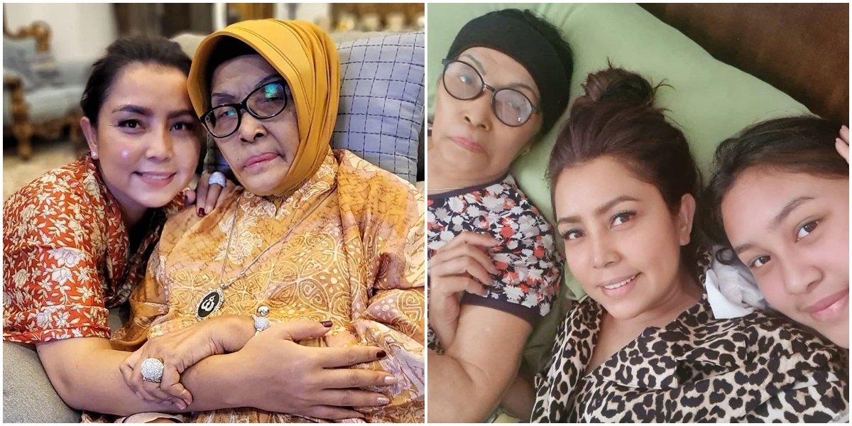 Closing Age, Like This Series of Sweet Memories Pictures of Mayangsari with Beloved Mother