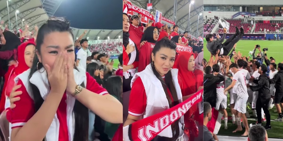 U23 National Team Advances to Semifinals, 9 Pictures of Fitri Carlina Crying Touched in the Match of Indonesia Vs South Korea