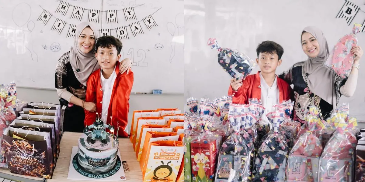 Miro Materazzi's 12th Birthday, Okie Agustina's Youngest Son, Celebrated Simply at School