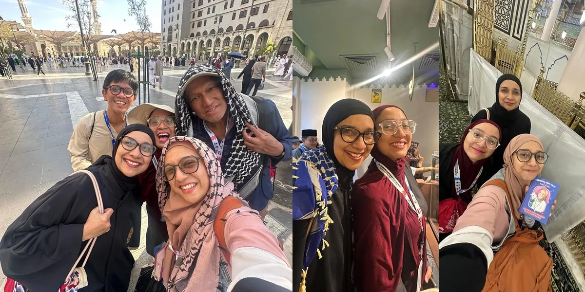 Umrah, Shahnaz Haque's Unintentional Encounter with Ikang Fawzi and Family in Madinah
