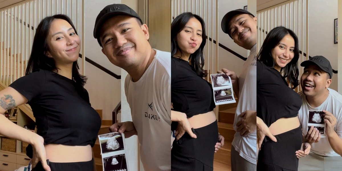 Announcing Pregnancy, 8 Portraits of Clairine Clay and Joshua Happy Welcoming Their First Child - Special Lunar New Year Gift