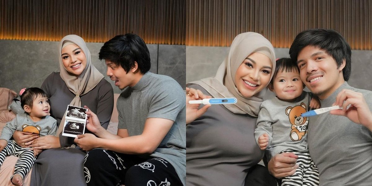 Announcing the Pregnancy of Their Second Child, Happy Photos of Aurel Hermansyah and Atta Halilintar - Baby Ameena Will Be a Big Sister!