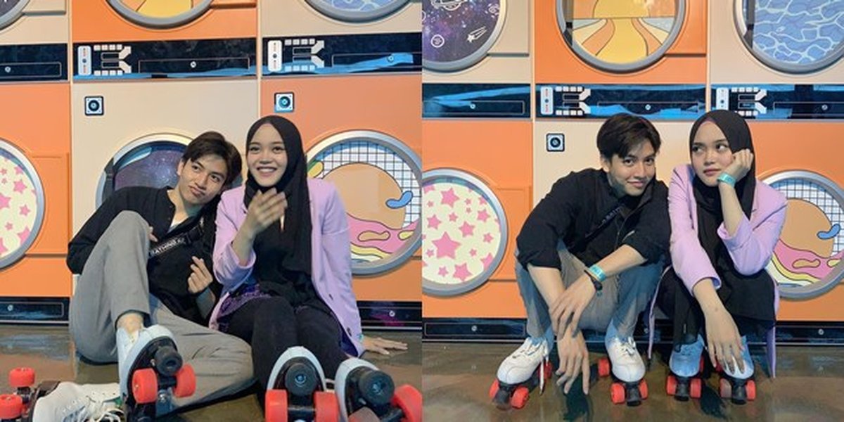 Upload Photos Together on Instagram, Here are 8 Photos of the Excitement of Putri Adelina and Jeffry Reksa Playing Roller Skates