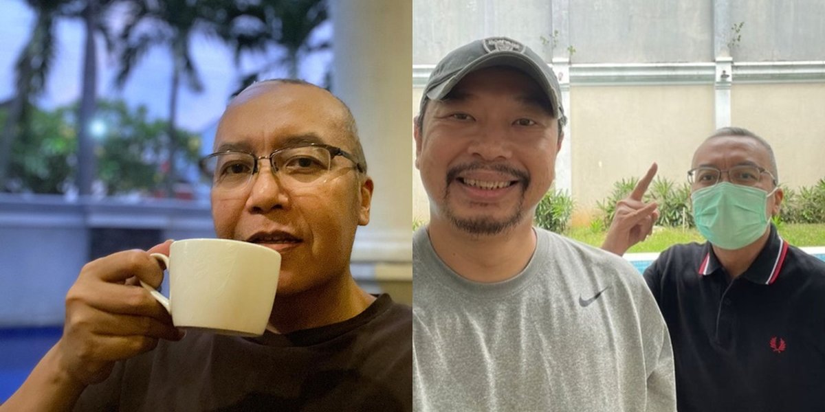 After Botak Undergoes Chemotherapy, Here are 8 Portraits of Ari Lasso whose Hair has Started to Thin and Turn Grey