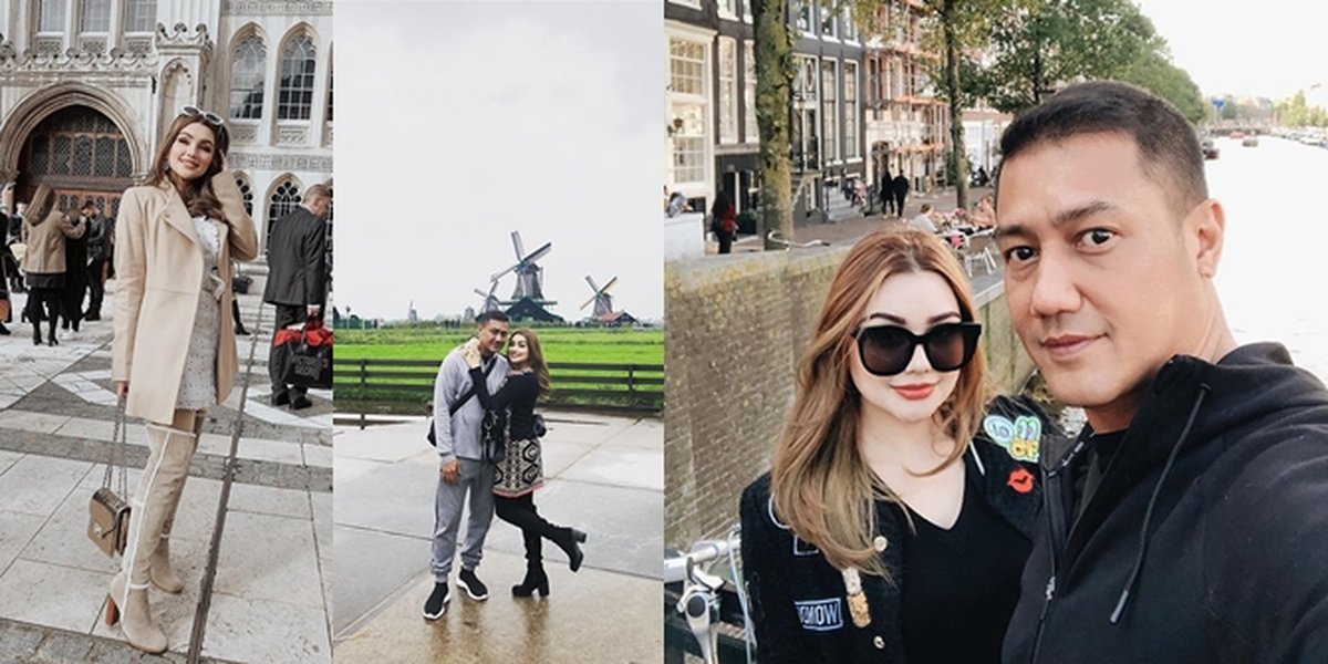 After Attending Teuku Rassya's Graduation, Nurah Syahfirah Vacationing in London and the Netherlands