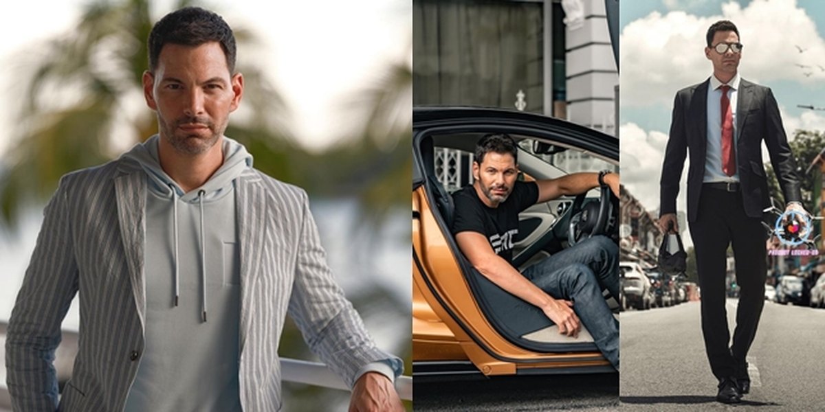 46-Year-Old Bobby Tonelli, Tata Cahyani's Boyfriend, is Getting Hotter, Gray Beard But Even More Handsome
