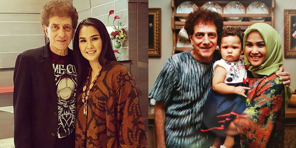 Age is not a barrier, Peek at 10 Intimate Moments of Ahmad Albar with his Wife who is 37 Years Younger