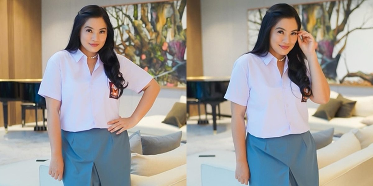 At 40 Years Old, Titi Kamal's Portrait Still Looks Young When Wearing a High School Uniform - Her Beauty Never Fades