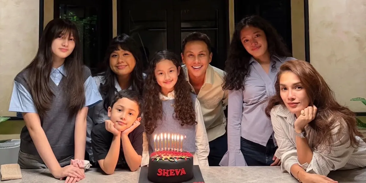 Ussy Sulistiawaty Celebrates Sheva's 9th Birthday, Calls Her Similar to Moana Character