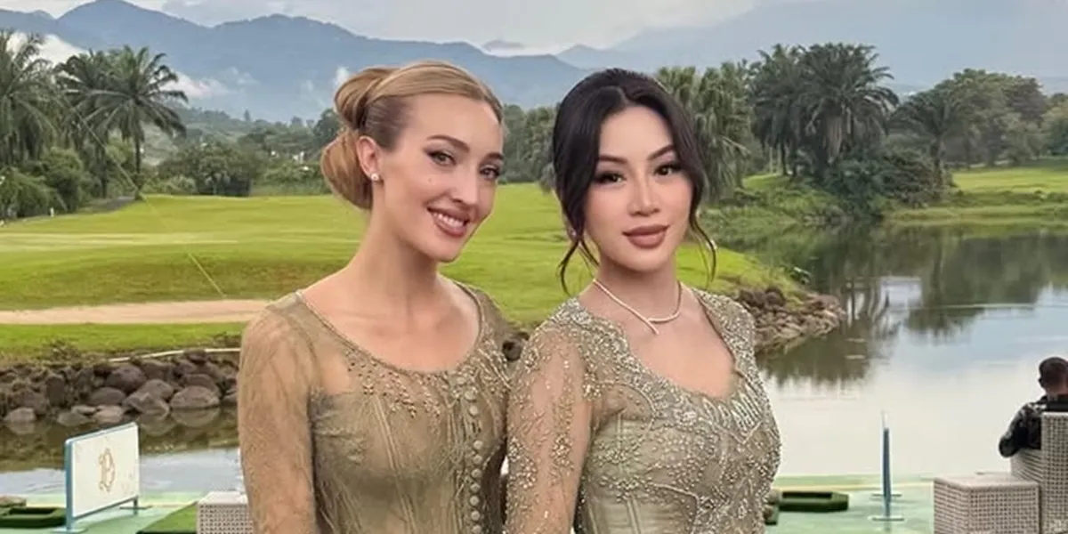 Varsha Strauss dan Kezia Toemion di Nikahan Darma Mangkuluhur, Stunning