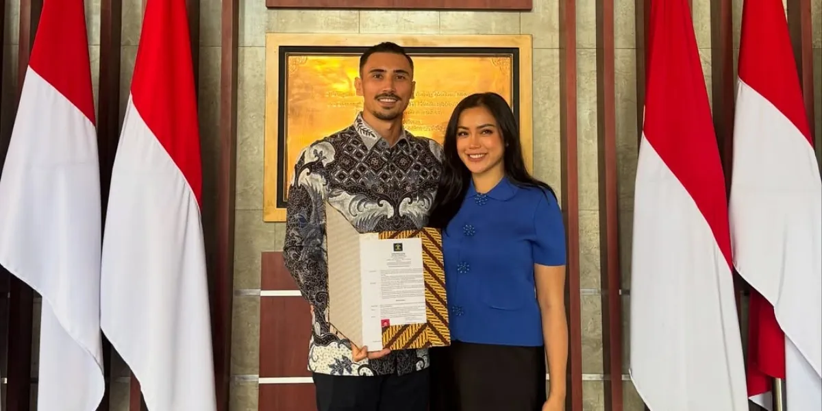 Vincent Verhaag Officially Becomes an Indonesian Citizen, Jessica Iskandar is Touched and Happy