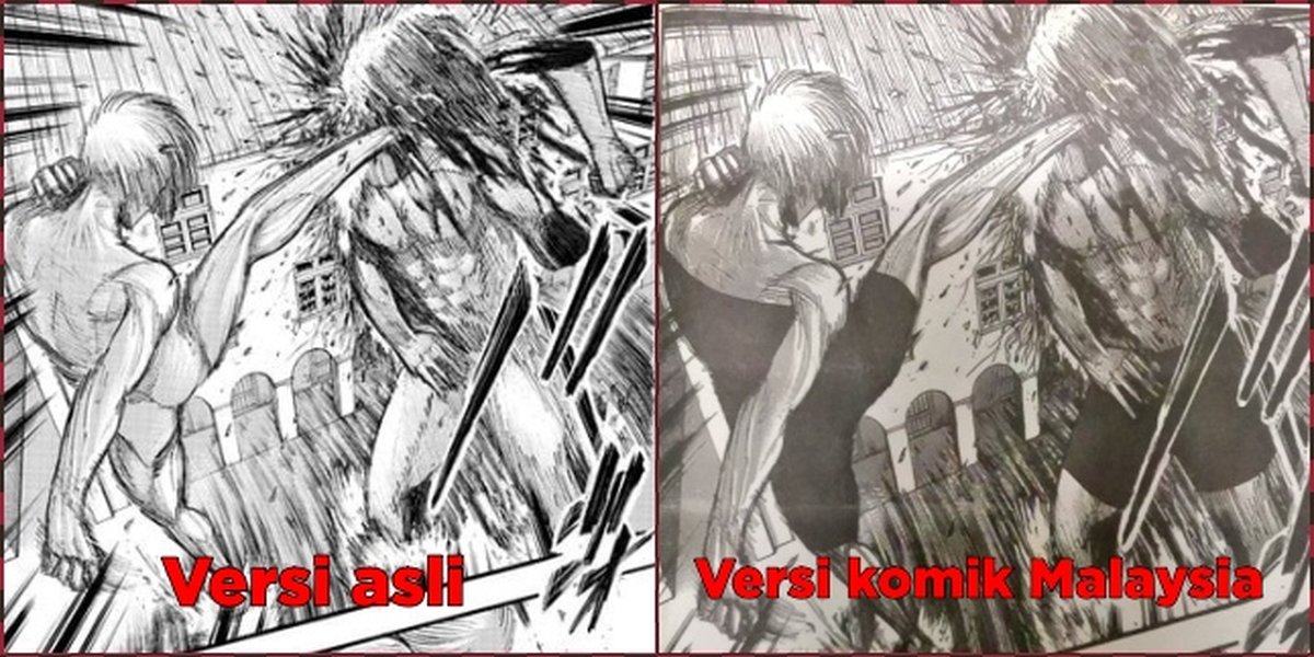 10 Viral Photos of 'Attack on Titan' in Malaysian Comics, Proof that Their Censorship Board is Equally Strict as Indonesia!