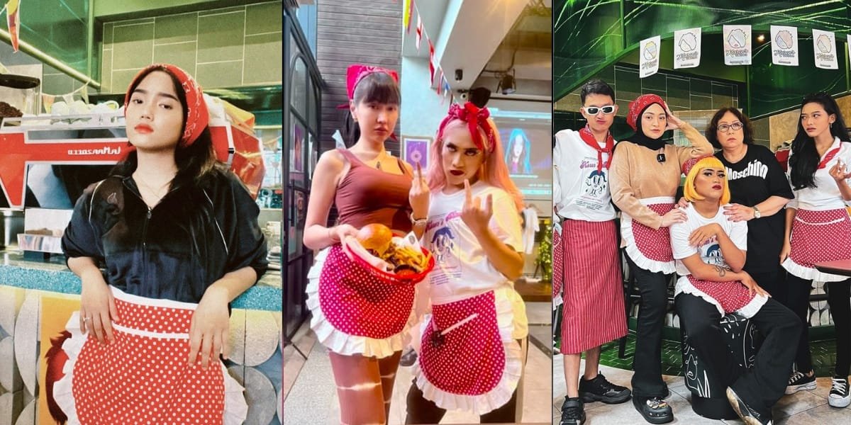 Viral and Receives Various Responses, 8 Pictures of Celebrities Trying the Sensation of Eating at Karen's Diner - From Lucinta Luna to Nathalie Holscher