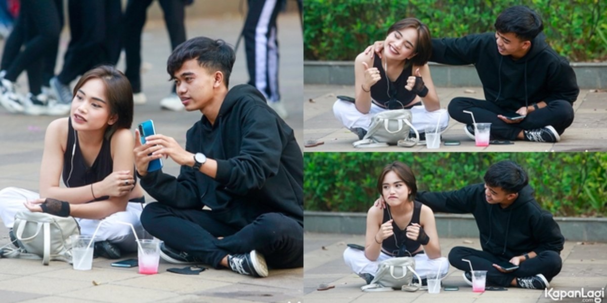 Viral on TikTok, Sneak Peek of Jeje's Intimate Photos with her Boyfriend in the Middle of Sudirman Street