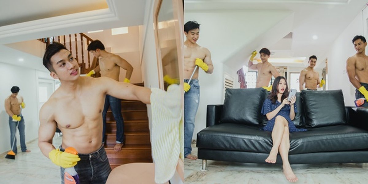 Viral Cleaning Service by Muscular Man in Singapore, Starting from IDR 4.5 Million