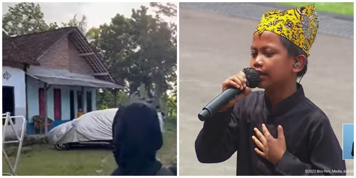 Viral Because Singing in Front of President Jokowi, Here's a Series of Simple Portraits of Farel Prayoga's 'Ojo Dibandingke' House in the Village