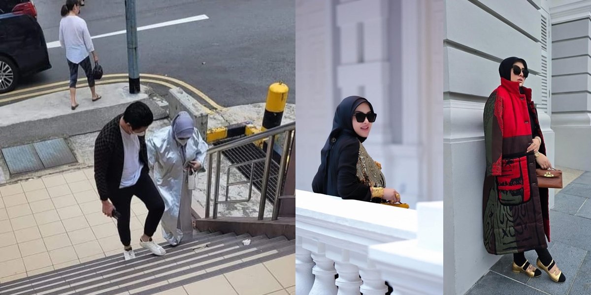 Viral Photos Allegedly Showing Syahrini Being Led by Reino Barack, Pregnancy Rumors Continue to Circulate - The Artist Remains Silent