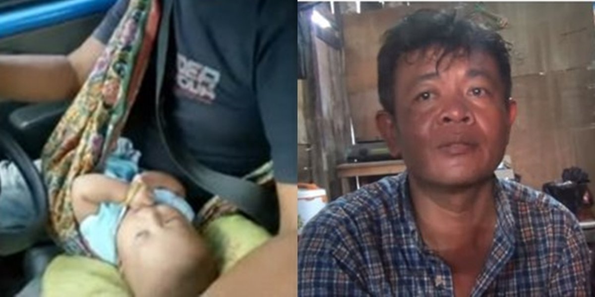 Viral Angkot Driver Carrying 3-Month-Old Baby While Working, Wife Dies-Child Breathes Vehicle Smoke Every Day