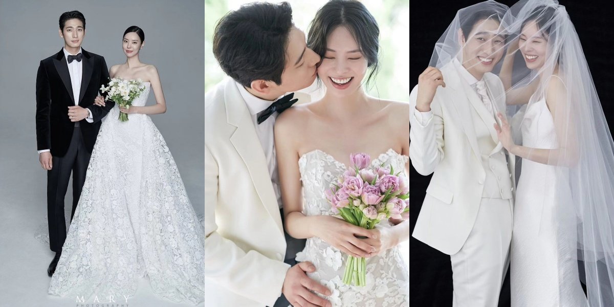 Visual Couple, 10 Portraits of Yoon Park and Kim Soo Bin Who Have Officially Married - Online Wedding Fans