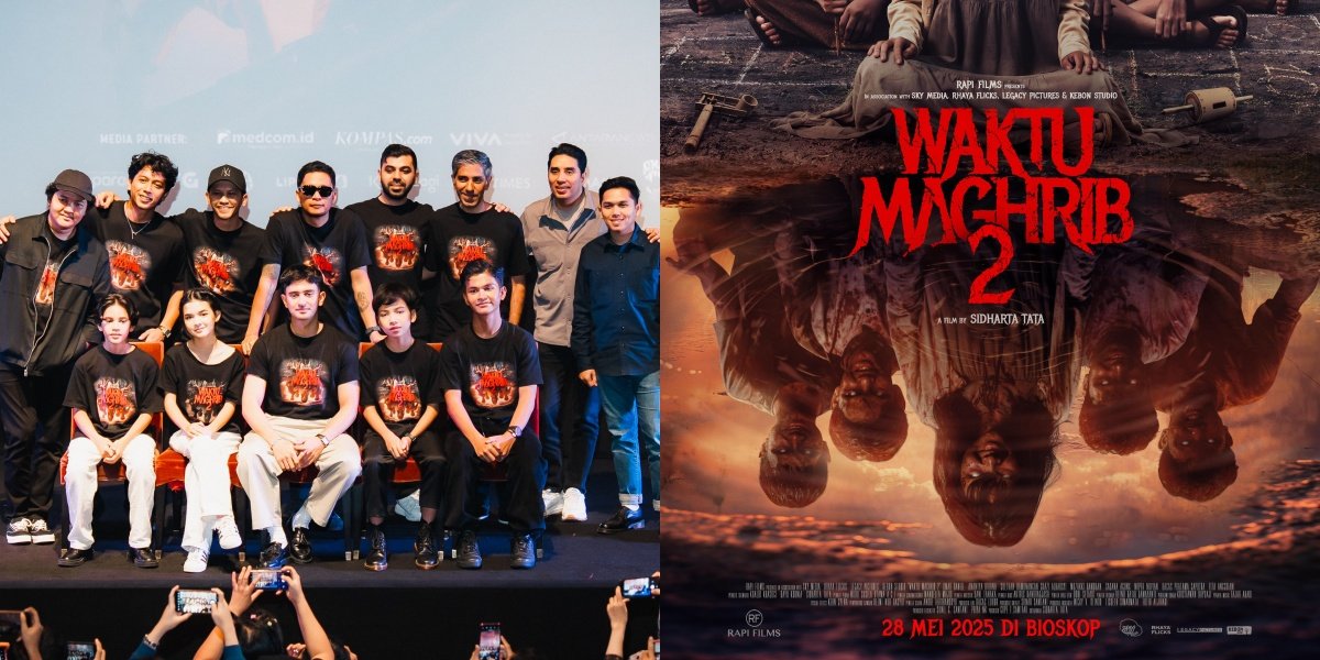 9 Photos of the Gala Premiere of the Film 'WAKTU MAGHRIB 2', The Figure of the Jin Returns - Involving Dozens of Possessed Children