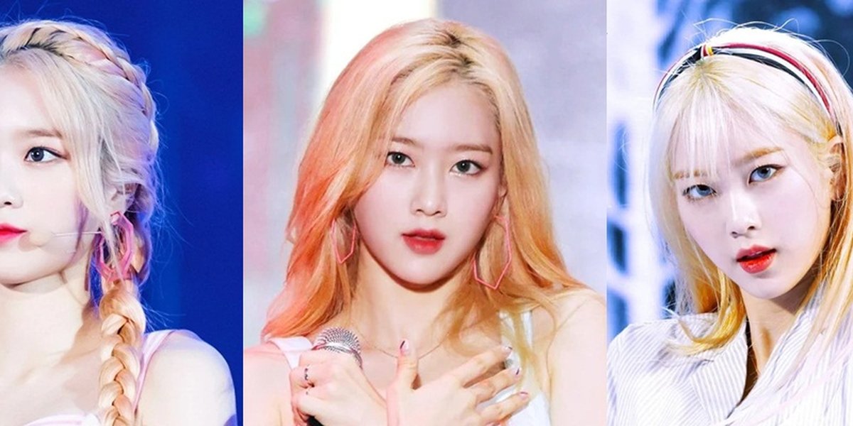 Coloring Hair Blonde, Jiho Oh My Girl Makes Fans Fall in Love